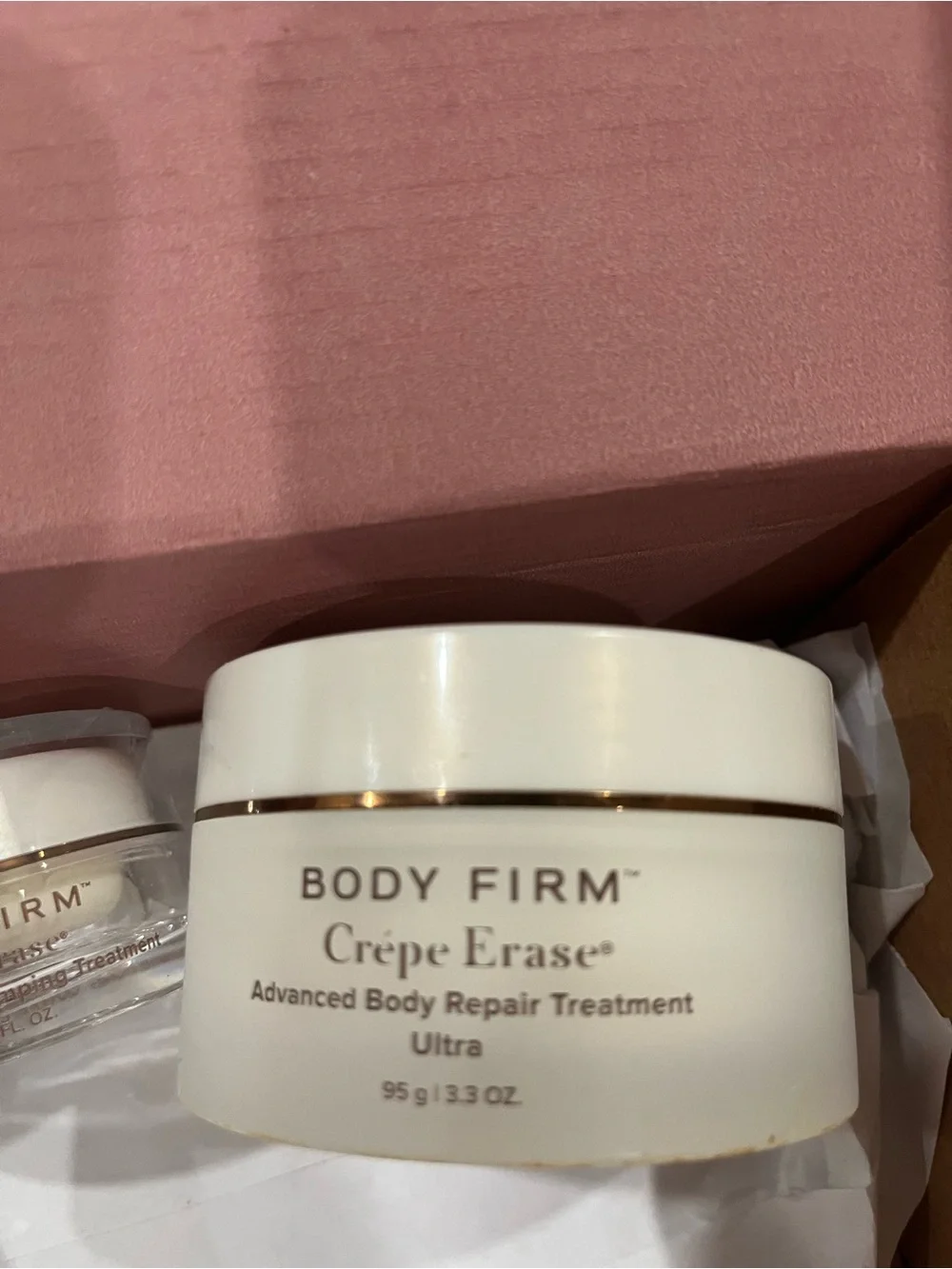BodyFirm Crème Erase Skincare Set - Pink Packaging